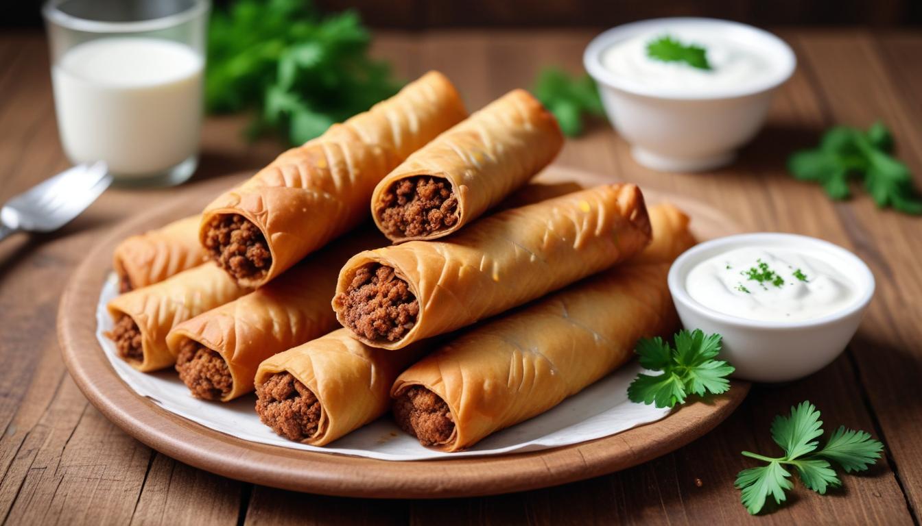 Çıtır Kıymalı Sigara Böreği Tarifi